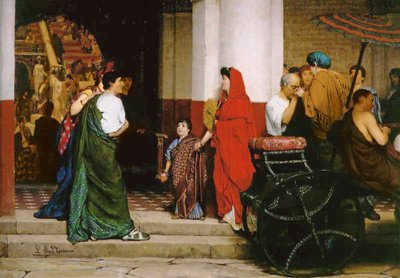 Entrance to a Roman Theatre by Lawrence Alma Tadema